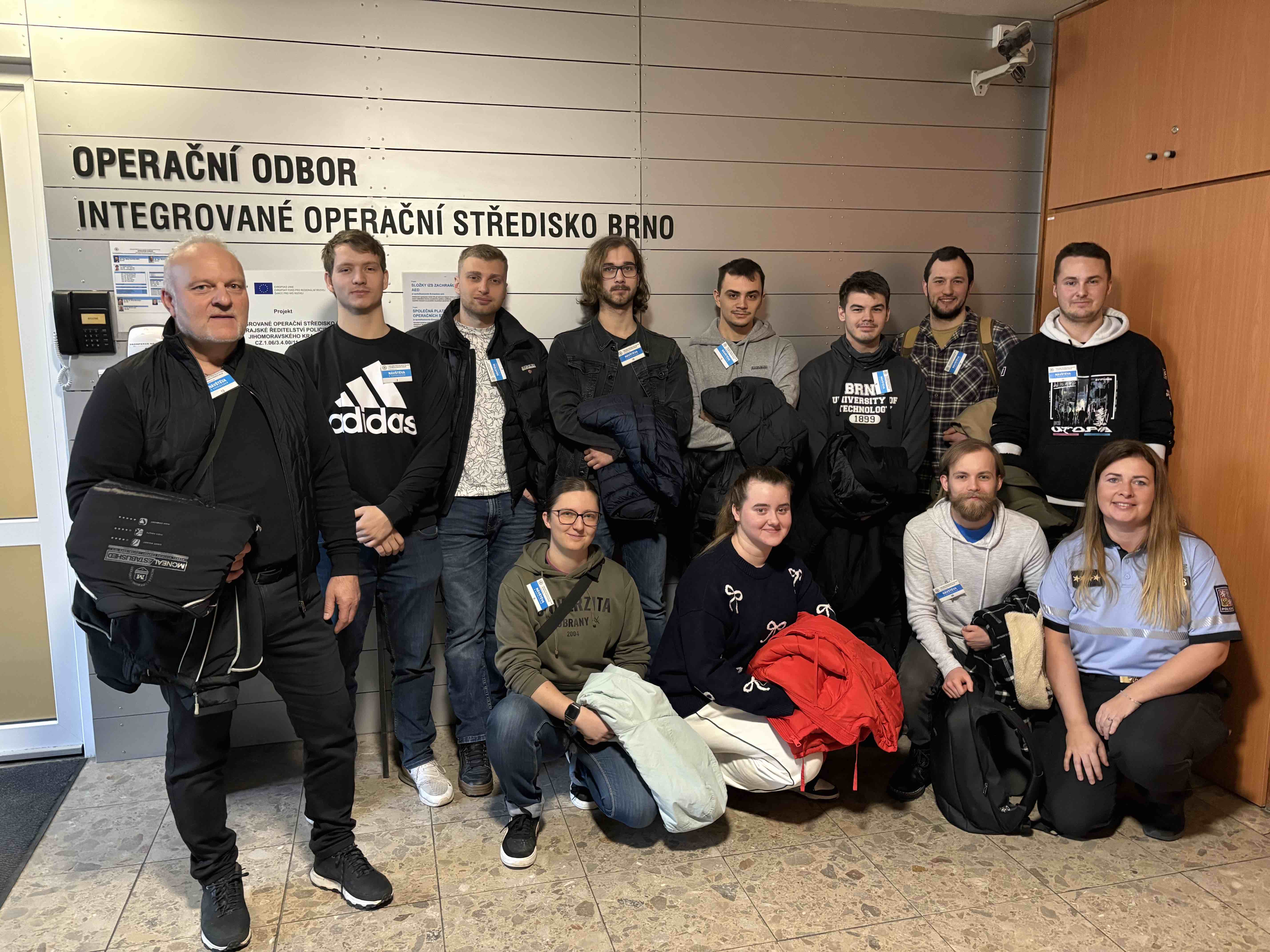 Přečtete si více ze článku Exkurze studentů na Krajském ředitelství PČR JmK v Brně