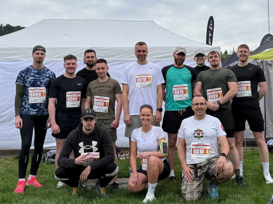 Přečtete si více ze článku Dělostřelci z Česka a Slovenska spojili síly na brněnském půlmaratonu